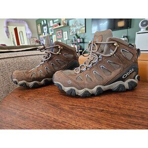Worn once! Oboz Women’s Sawtooth Mid-Lace Waterproof Hiking Boots Size US 11